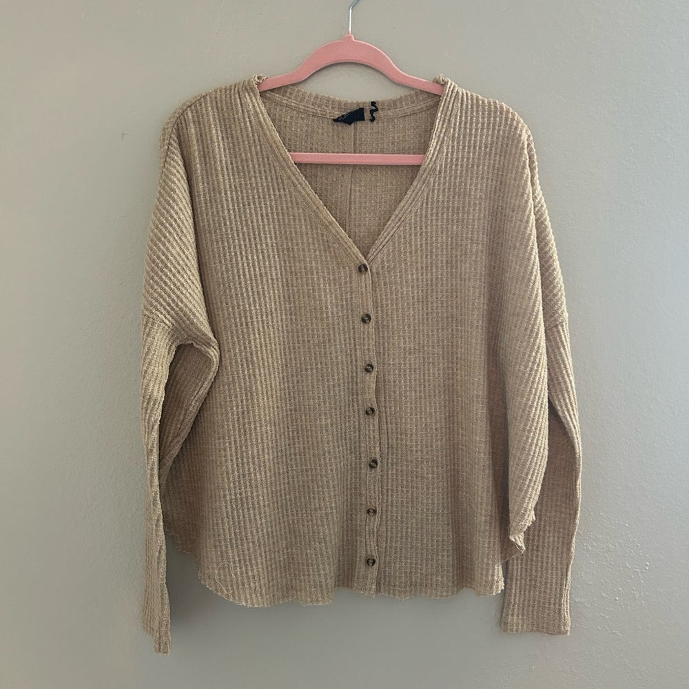 Urban Outfitters Out from Under Button up Cardigan Long sleeve Loungewear top